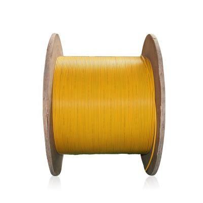 China Manufacturing Single-Mode Simplex Tight Buffer Round Plenum Indoor Fiber Optic Cable