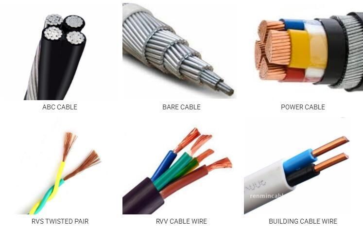 100mm2 Dog 50mm2 Rabbit Conductor Aluminum Conductor Steel Core ACSR Cable