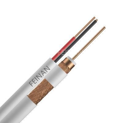 Good Price RG6 Coaxial Cable with 2c 75ohm Inpedance Cable for CATV Camera