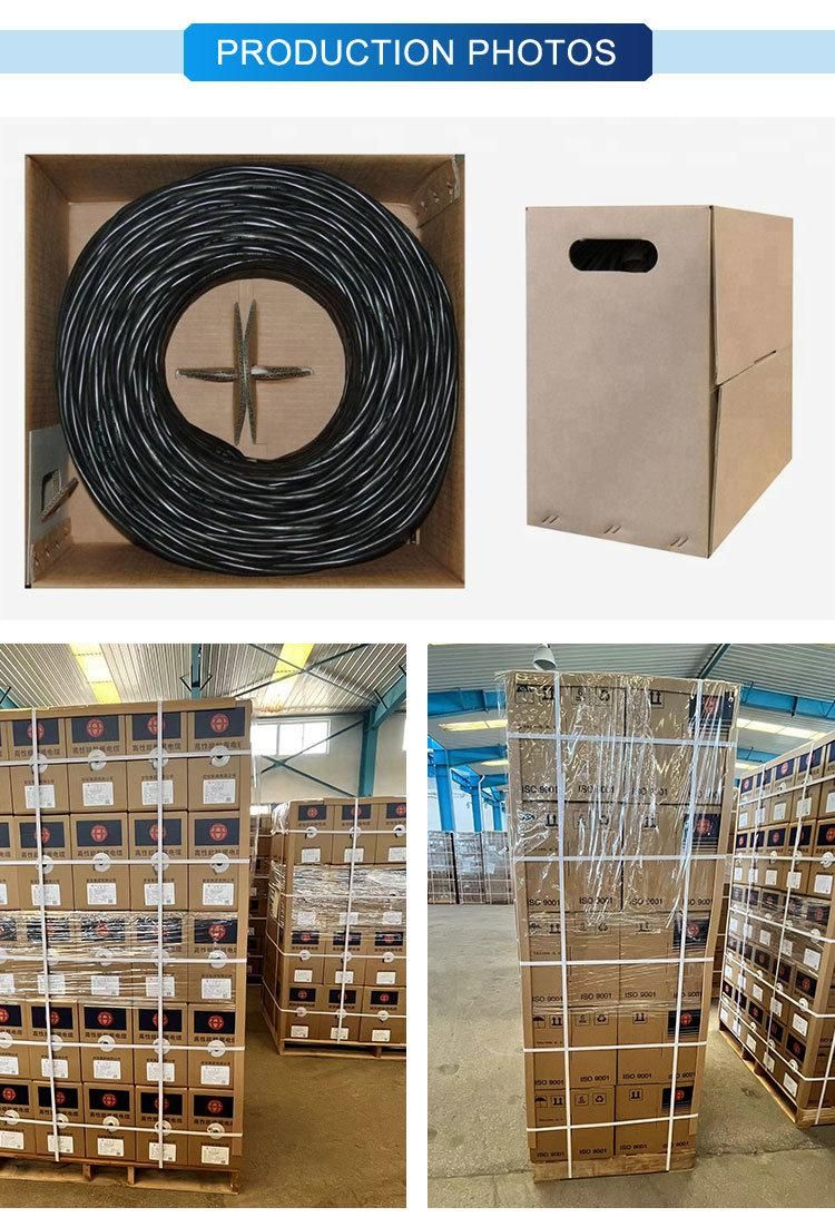Ethernet Cable CAT6 CAT6A Cat7 Cat7a FTP UTP SFTP 4 Pair 24 AWG Indoor Outdoor Waterproof Network LAN Cable
