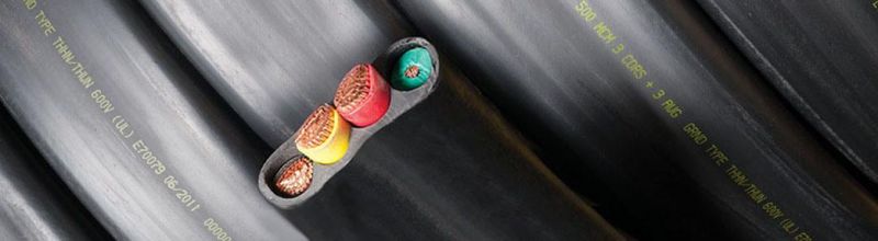 Flat Submersible Pump Cable 6AWG