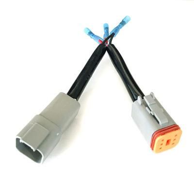 Heat Shrink Insulated Crimp Terminal Wiring Harness Cable