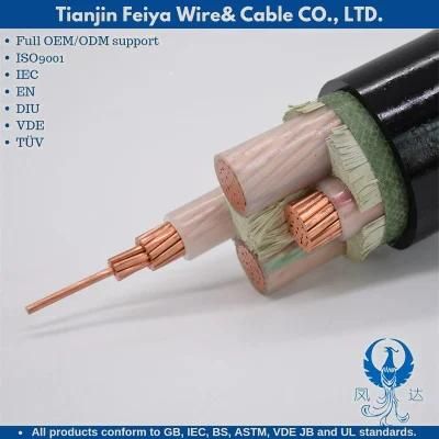 PVC Ho7rn-F 0.6/1kv XLPE Insulated PVC Sheathed Sta Cable Multi Core and Earth Copper 3X15 Armoured Electric PVC Cable