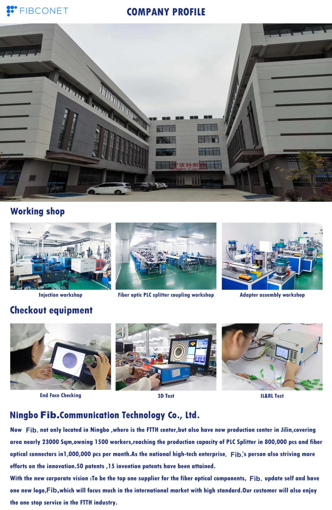 FTTH Single Mode 9/125 Simplex Sc/APC - FC/APC LSZH Fiber Optic Patch Cord