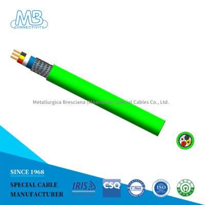 94kg/Km Weight Signalling System Cables with Aluminium Foil Shield Material