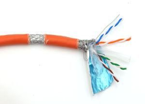 SFTP CAT6 in LSZH 24AWG CCA Shielded Line with Ripcord