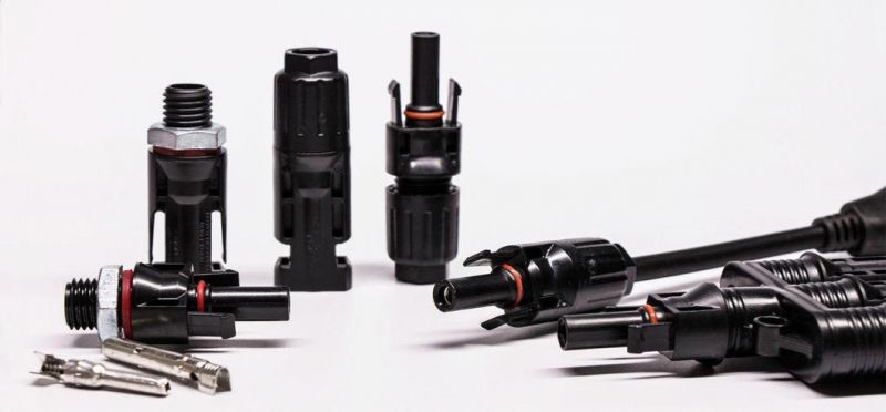 Solar Mc4 Y Connectors Parallel 8 AWG Cable Mc4 Connector Extension