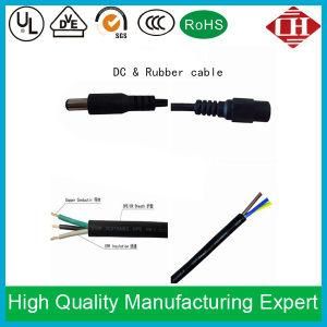 Professional Male to Male DC and Rubber Cable
