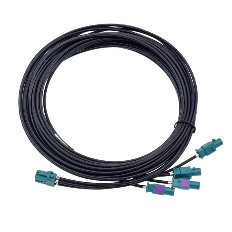 OEM UV Resistance Molex/Te/Jst/Jae/Amphenol/Dt Housing Power Cable Waterproof Connector Cabling Wire Assembly