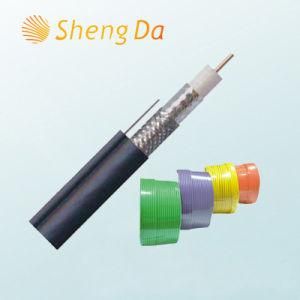 Low Loss PVC Insulated CATV and CCTV Coaxial RG6 Cable