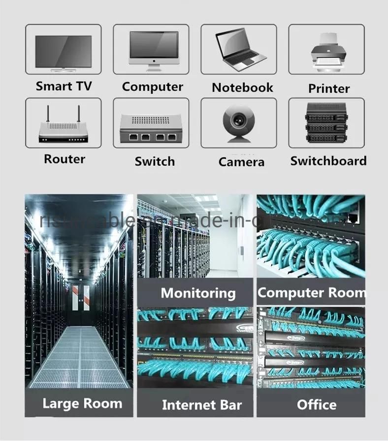 Factory Price PVC LSZH Jacket Outdoor UTP FTP SFTP Cat5 Cat 5 CAT6 CAT6 Network LAN Ethernet Cable Power Cable