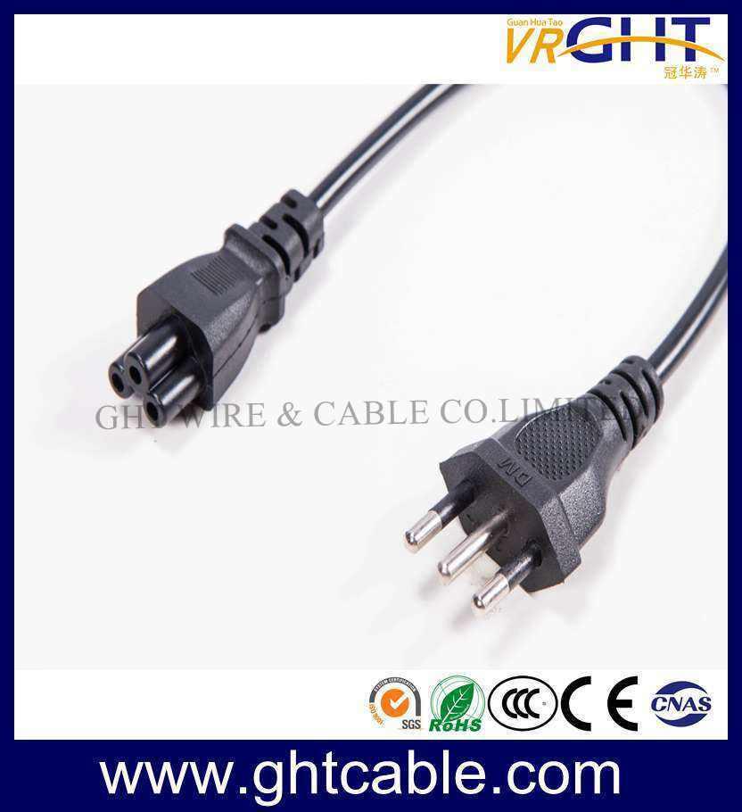 Italy Power Cord & Power Plug for Laptop Using (CEI 26-16)