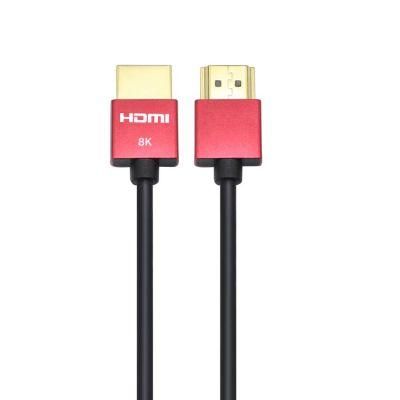 8k HDMI kable ODM 48G High speed 8k 60hz slim HDMI Cable aluminum hdmi cable 8k