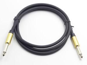 Classic Yellow 6.35mm Ts Cable Male to Male