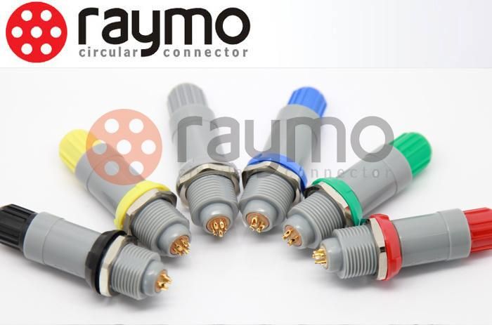 Redel Pag Plug Connector with Cable Assembly for Medical Equipment