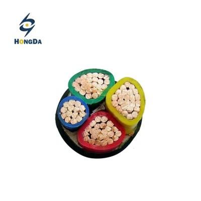 PVC Jacket and Copper Conductor Material 0.6/1kv Underground 120mm2 XLPE Power Cable