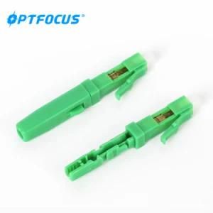 Insertion Loss Less 0.3dB Pre-Embedded Fiber Optic LC Upc/APC Assembly Fast Connector