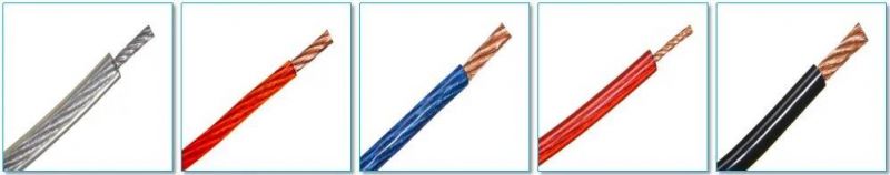 High Quality UL2468 8 AWG 12AWG 14AWG Speaker Cable Pure Copper 2 Cores Flat Black and Red Speaker Wire Electrical Wire