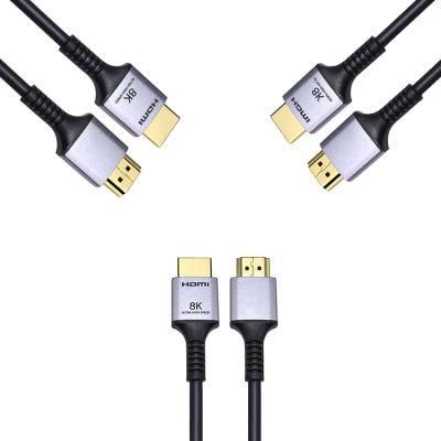 Oem Odm 1080p 60hz Tv Kabel Audio And Video Data Cable 48gbps 3d 4k 0.5m 1m 1.5m 2m 8k Hdmi Cable