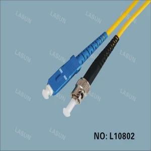Sc-St Sm Simplex Fiber Patch Cord (L10802) /Patch Cable