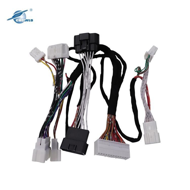 Automobile Window Lifter Button Start Customized Wiring Harness