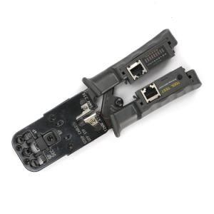 Network LAN Cable Crimping Tool RJ45 Crimping Tool with Tester in Handle