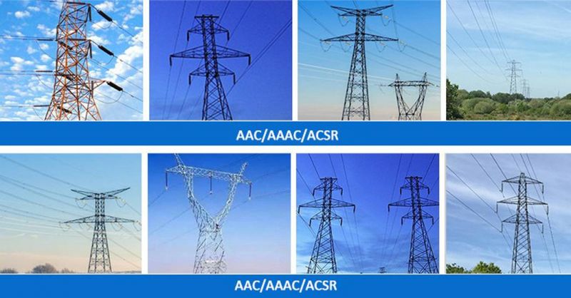 IEC 61089 Greased AAAC Stranded All Aluminum Alloy Conductor Overhead Cable for Electricity Transmission