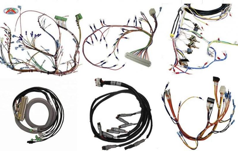 Custom Design 18AWG 12cm Auto Wiring Harness with H11 H8 Dt Dtp Connector for Car Fog Convert LED Work Light Bar