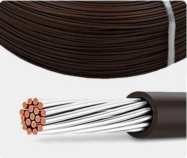 PVC Insulation UL2468 22AWG Electrical Tinned Copper Flat Ribbon Wire
