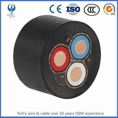 Ntscgewoue Mining Cable 6/10kv 12/20kv 18/30kv Flexible Tinned Copper Epr Insulation Braiding Shield Pcp Sheath