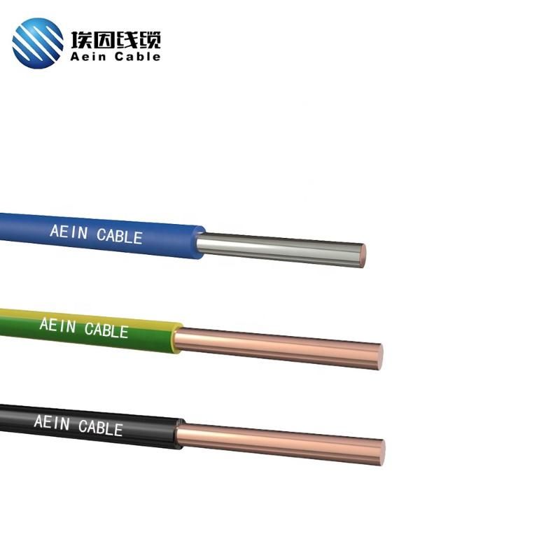High Flexible Indoor PVC H07V-U Cable Single Core 450/750V Flame Retardant
