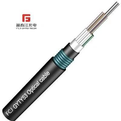 Outdoor Fiber Optic Cable of High Quality Armored GYTY53