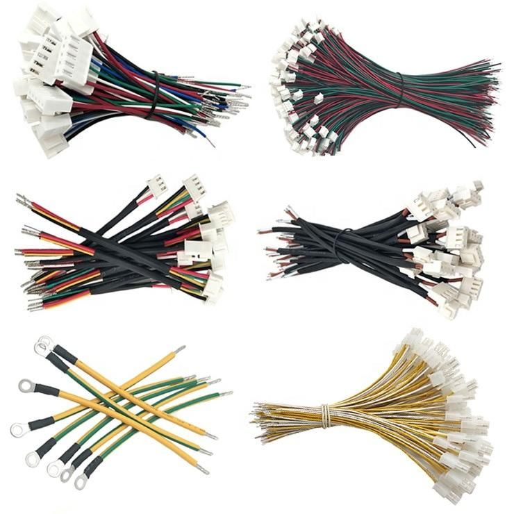 Custom Electrical Industrial Medical Automotive Wire Harness Cable Assembly Te Connector Auto Cables Wire Harness