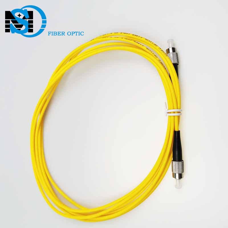 FTTX Cable FC APC Upc Connector Single Mode Optical Fiber Patch Cord Cable