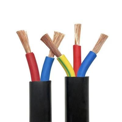 Best Home 3 Core 1.5mm 2.5mm 4mm PVC Coated Flexible Electrical Wire Electrical Cables Manufacturers for House Wiring