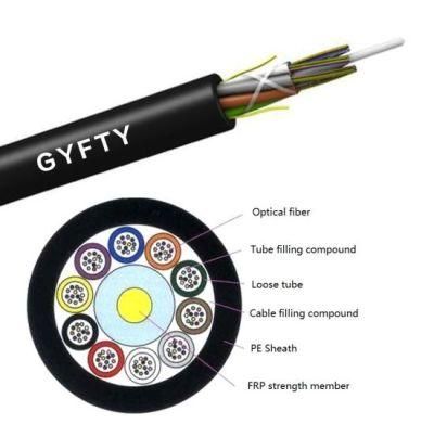 GYFTY Outdoor 48 Core Aerial Non-Armoured Fiber Optic Optical Cable
