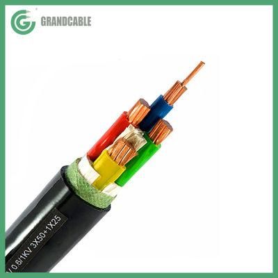 Three Core with XLPE insulated and PVC sheathed LV Power Underground Cable 3X10mm2