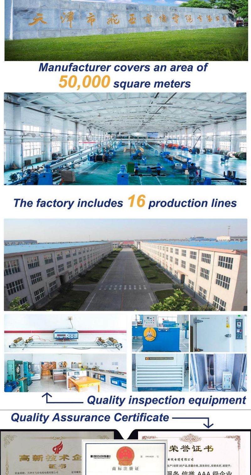 Feiya German Standard Industrial Cables Sy Interconnecting Cable Steel Wire Braid Cable Control Flexible Cable
