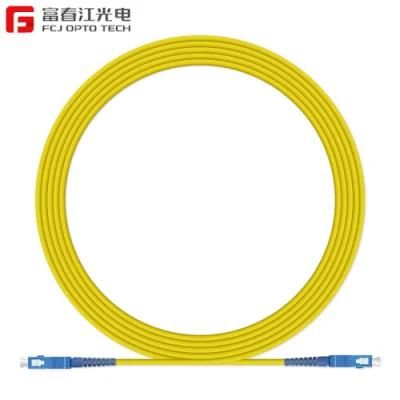 Sc to Sc Fiber Optic Cable Jumper Fiber Optic Cable Patch Cord FTTH Optical Fibers