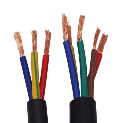 Eco-Friendly 2/3 Core 3X2.5mm PVC Flexible Cable H05VV-F