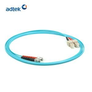 1m Sc Upc Simplex Om3 PVC 0.9mm Pigtail Fiber Patch Cable Fiber Pigtail for Fiber Optical Communication