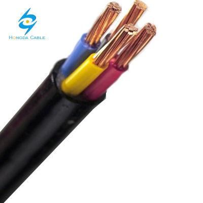 4*10mm2 XLPE Insulated PVC Jacket Copper Cable Yjv Copper Cable