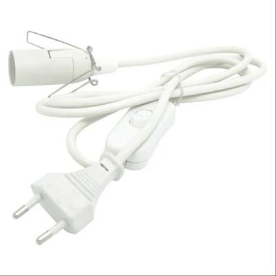 PVC Insulated European Standard 2.5A Salt Lamp AC Power Cord