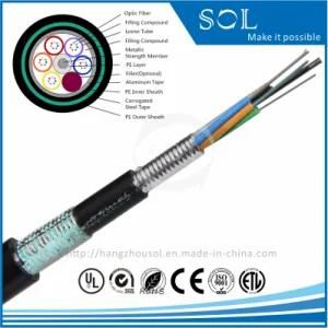 GYSTA53 Outdoor Sz Stranding Aluminum Armor Optical Fiber Cable