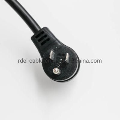 Angle 5-15p NEMA Power Cords W/ Male Plug to Roj or Blunt Cut Ends