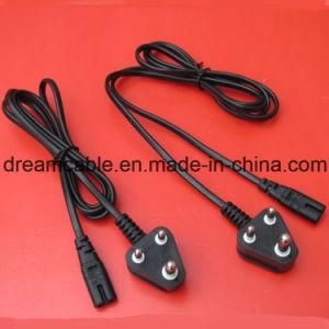 1.5m Black Isi Standard India Power Cord with C7