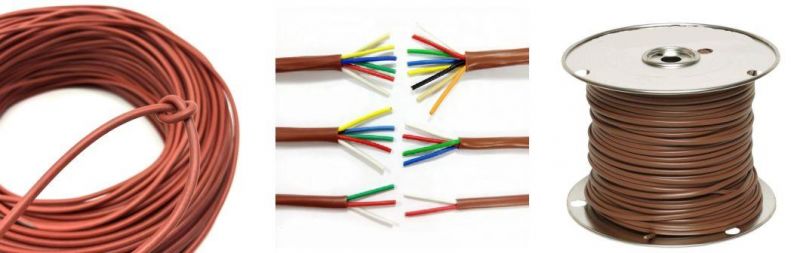 Manufacturer 10c-20AWG Cmr Brown Thermostat Control Cable for Heating Appliance Alarm System