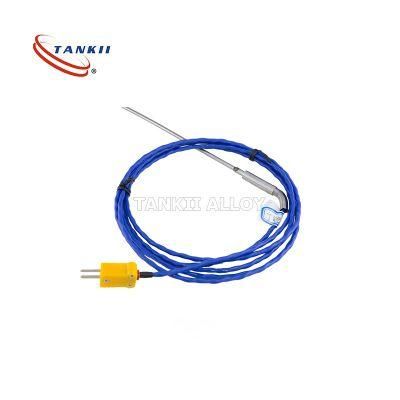 Tankii alloy thermocouple extension cable 24AWG type kx