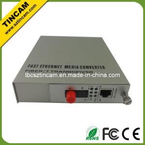 Tincam 10/100m Single Mode Single Fiber FC Fiber Media Converter