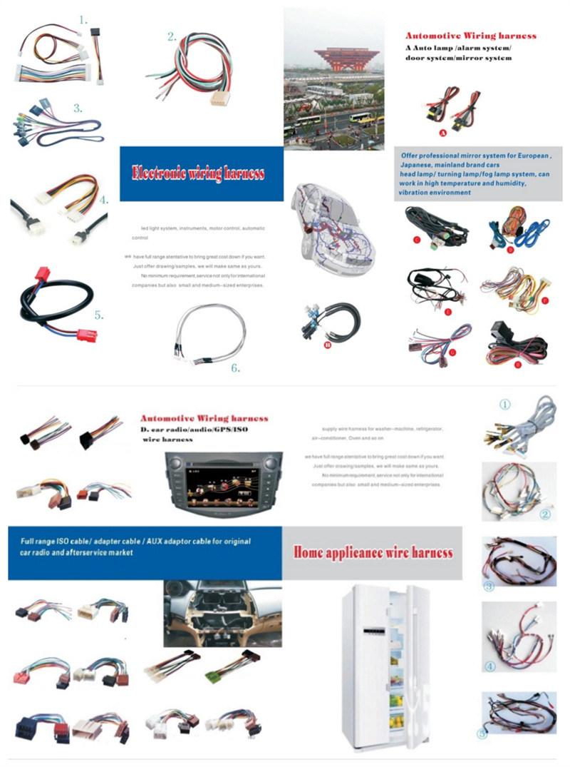 Customized Wiring Audio Electrical Automotive Connector Wire Harness